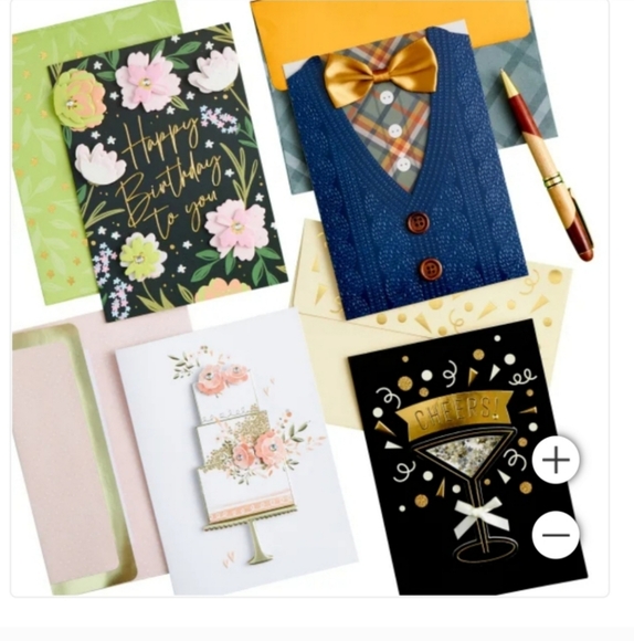 Hand Crafted All Occasion Greeting Cards, 40-count, new - Picture 2 of 7